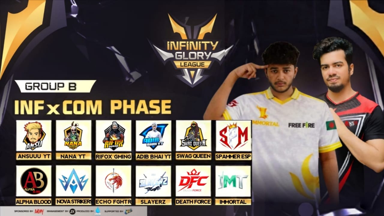 [🚨LIVE] INFINITY GLORY LEAGUE || INFxCOM SEMI FINAL G-B || ZERO XPECTATION || LEGACY E-SPORTS ||