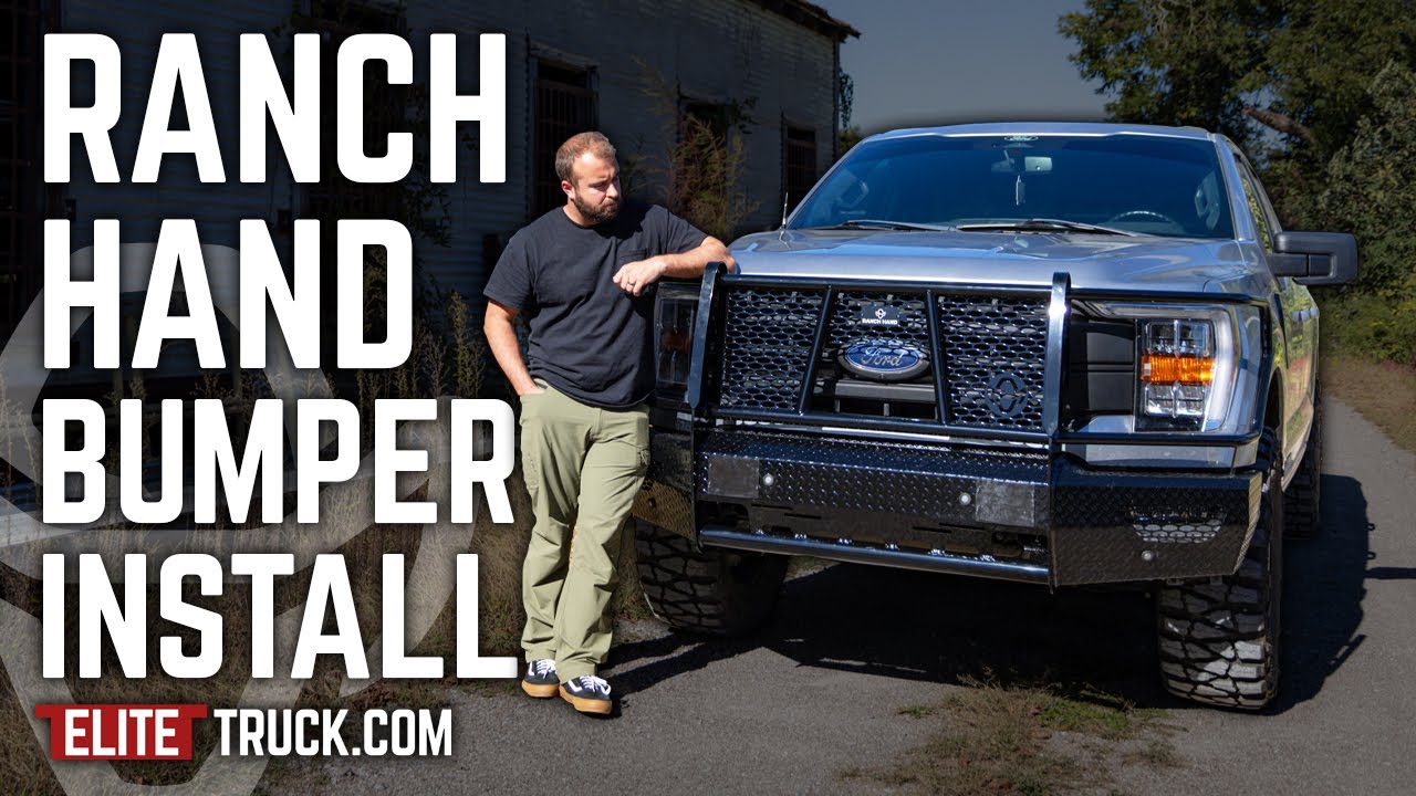 How to Install a Ranch Hand Front Bumper with Grille Guard on a 2022 Ford F-150 PowerBoost