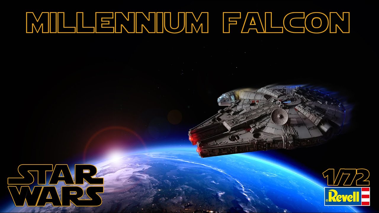 Millennium Falcon - 1/72 Revell - Spaceship model Star Wars 