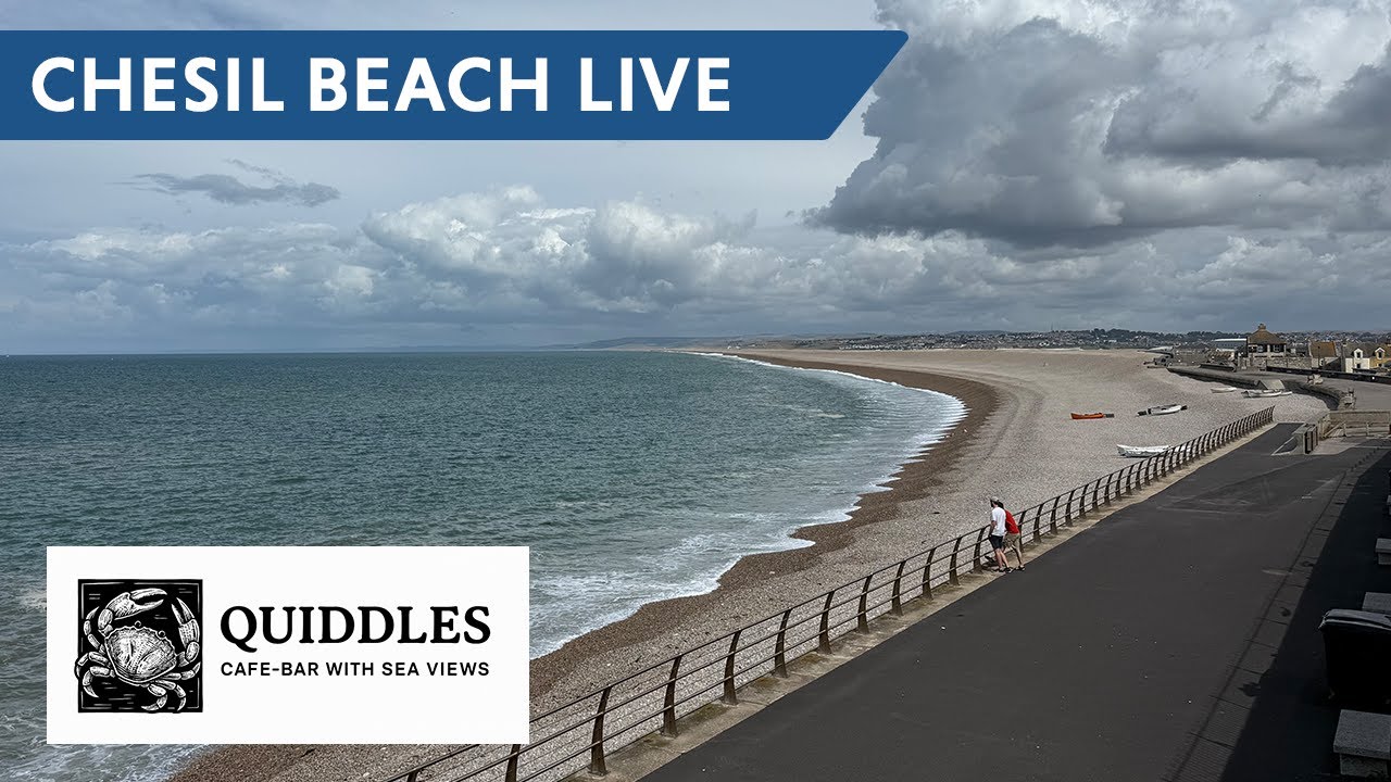 Chesil Beach Live Webcam @ Quiddles Cafe