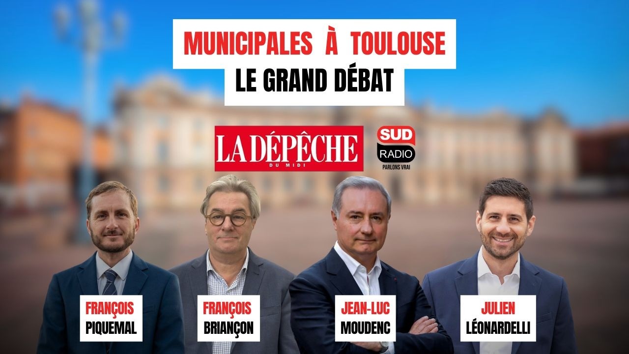 Municipales à Toulouse - Le grand débat entre les grands favoris