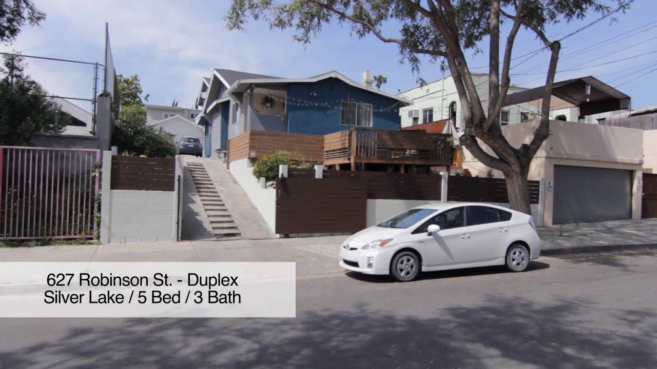 627 Robinson St  Silver Lake 2 on a lot Duplex