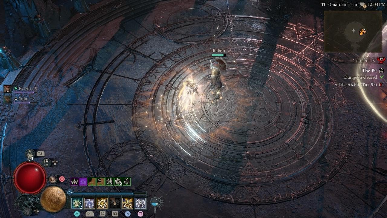 Diablo IV Pit LVL 95 Paladin Holy Build