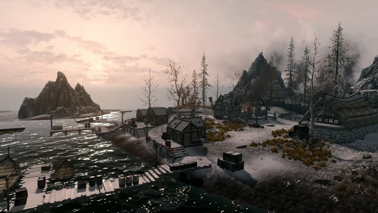The Isle of Valefrost: A New Land Mod for Skyrim Coming this 2023