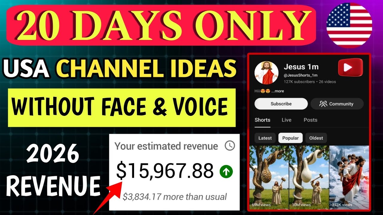 How To Make USA Shorts | USA Short Video Kaise Banaye | Usa Channel Kaise Banaye | Usa Channel ideas