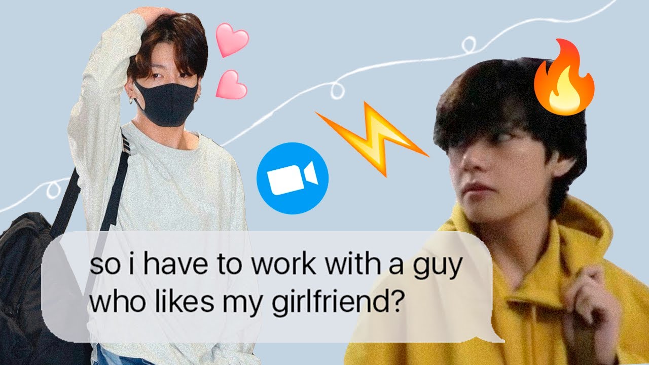 your classmate jk has a crush on you - but you're dating tae