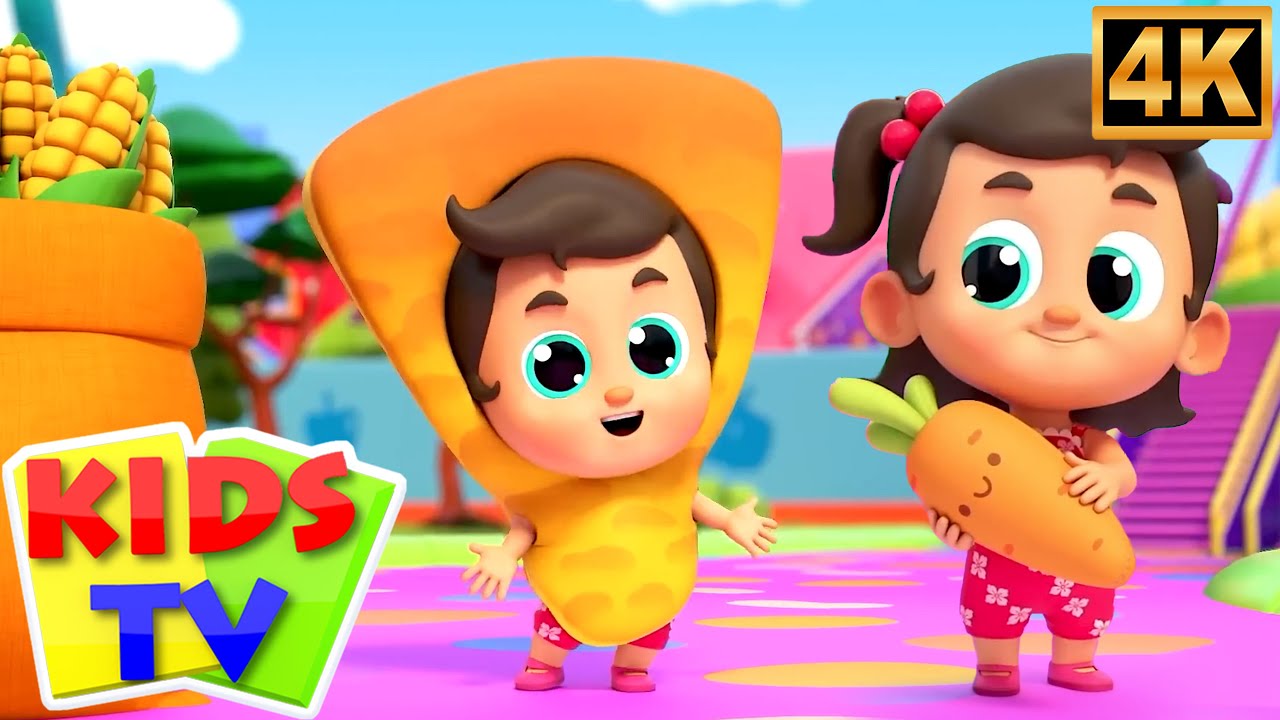Vegetable Song in Hindi, सब्जी का गाना, Baby Shark Song + Nursery Videos and Baby Cartoon Rhymes