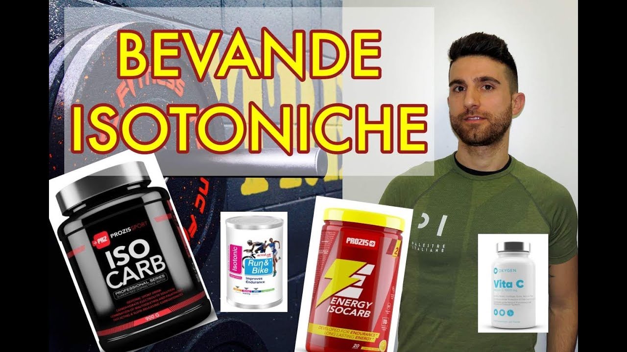 PROZIS: BEVANDE ISOTONICHE IN COMMERCIO - come scegliere quella che fa al caso tuo!