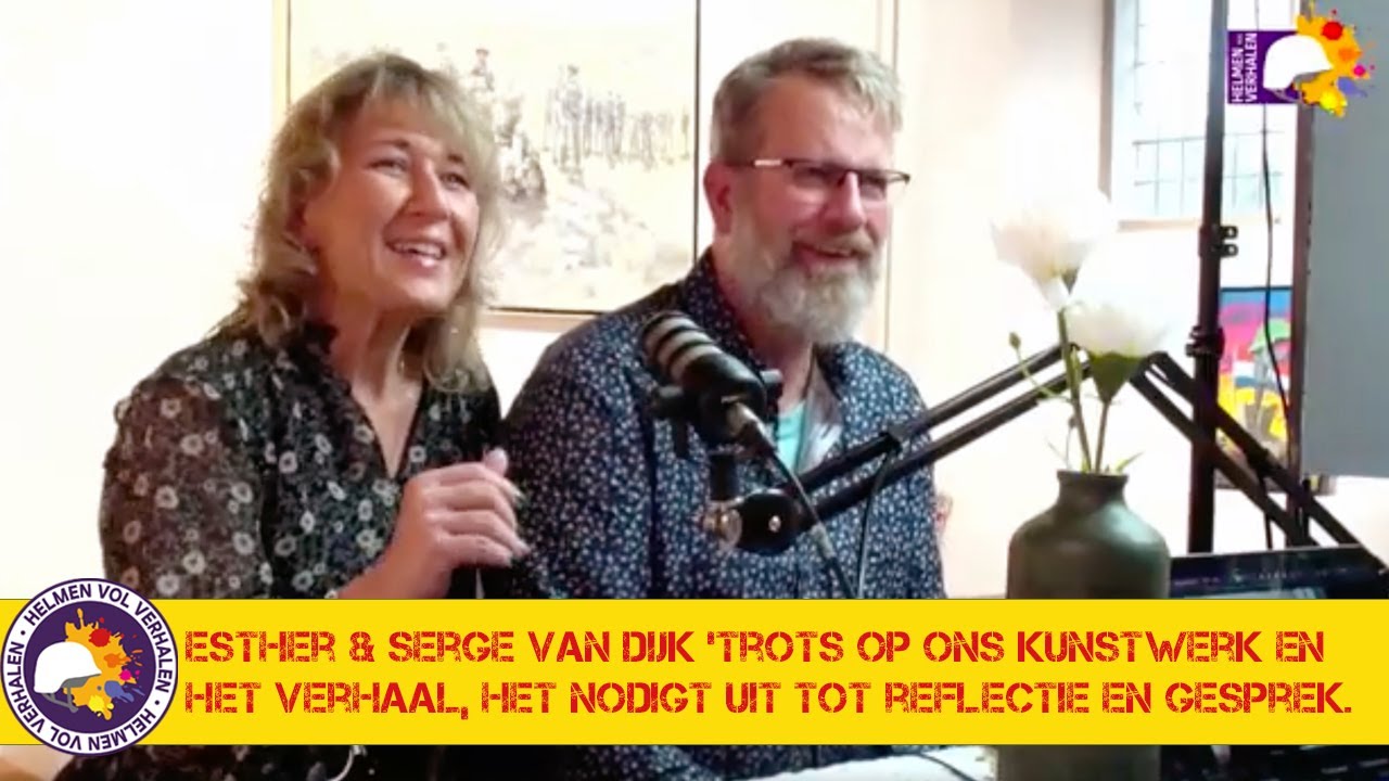 Esther en Serge van Dijk VOC Detmerskazerne 'Vinden een diepere laag in het verhaal en kunstwerk'
