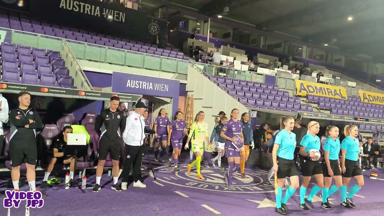 Austria Wien - Paris FC (0:2) / Women's CL Quali / 18.09.25 / Support