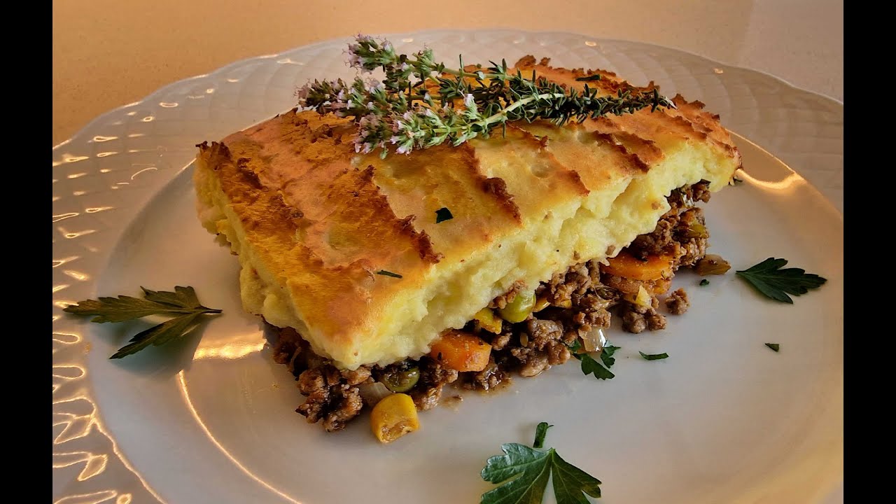 Shepherd's Pie o Pastel de Pastor británico.