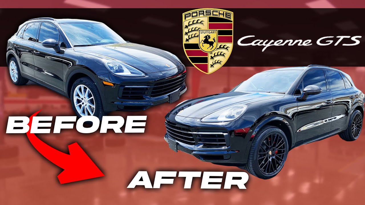 2021 PORSCHE CAYENNE/ GTS BLACK OUT CONVERSION