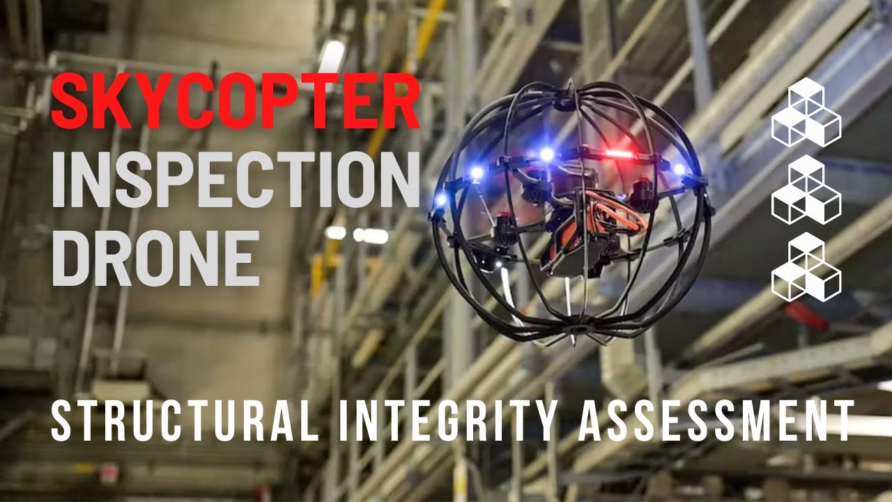 Structural Integrity Inspection of an Industrial Plant with the SKYCOPTER Drone