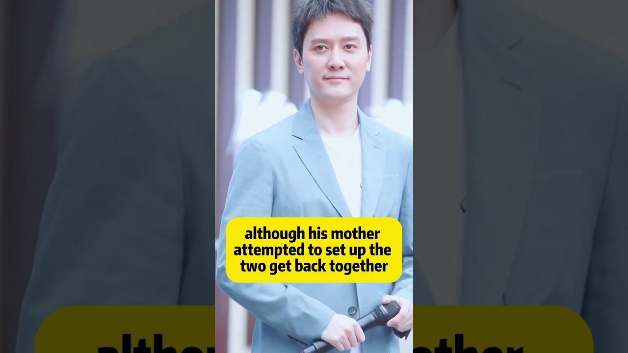 Asked whether he would find a stepmother for his children Feng Shaofeng actually answered this way