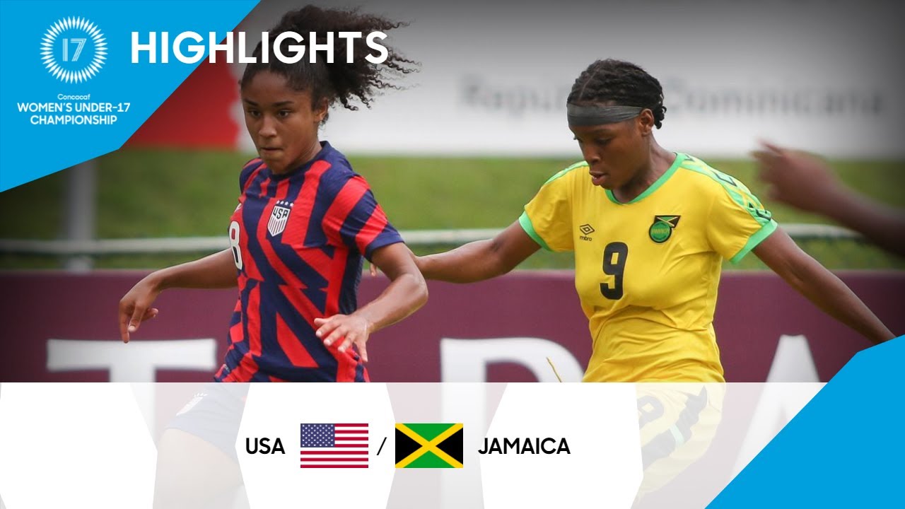 Concacaf Women's Under-17 Championship 2022 Highlights | United States vs Jamaica