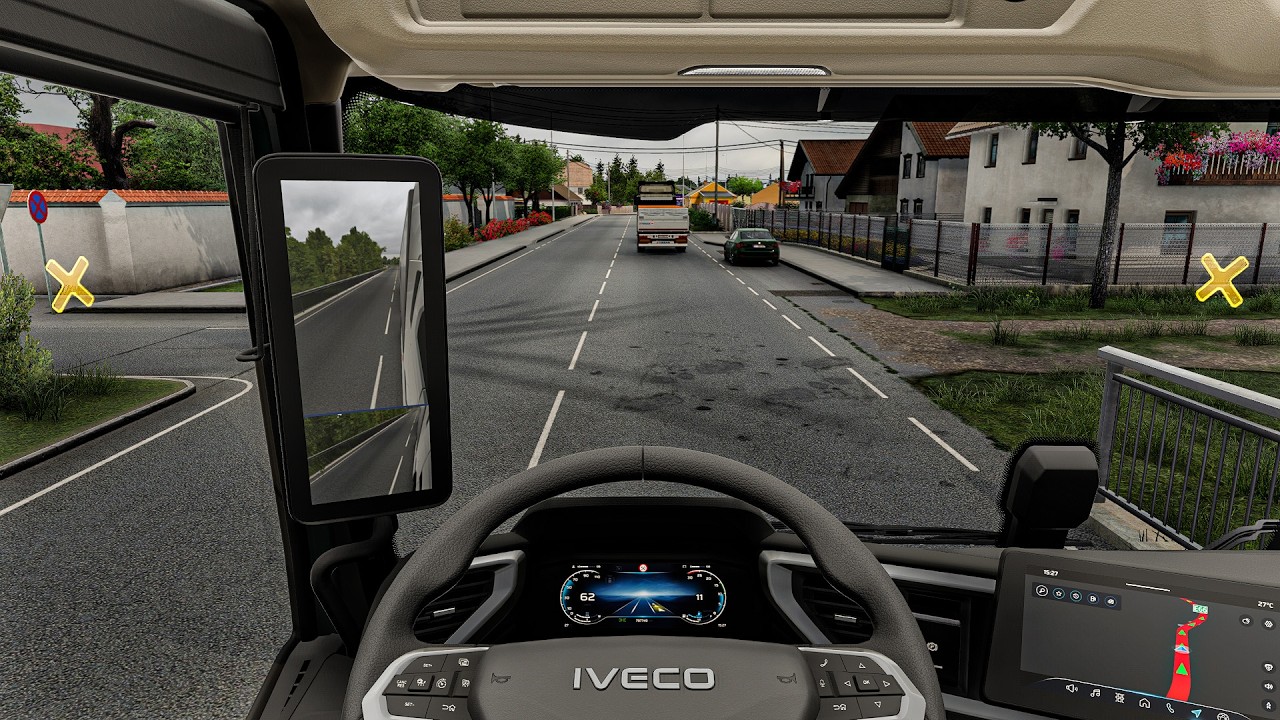 4K Realistic Ultra Graphics v1.58 IVECO | Euro Truck Simulator 2 Snowymoon Mod Full Gameplay