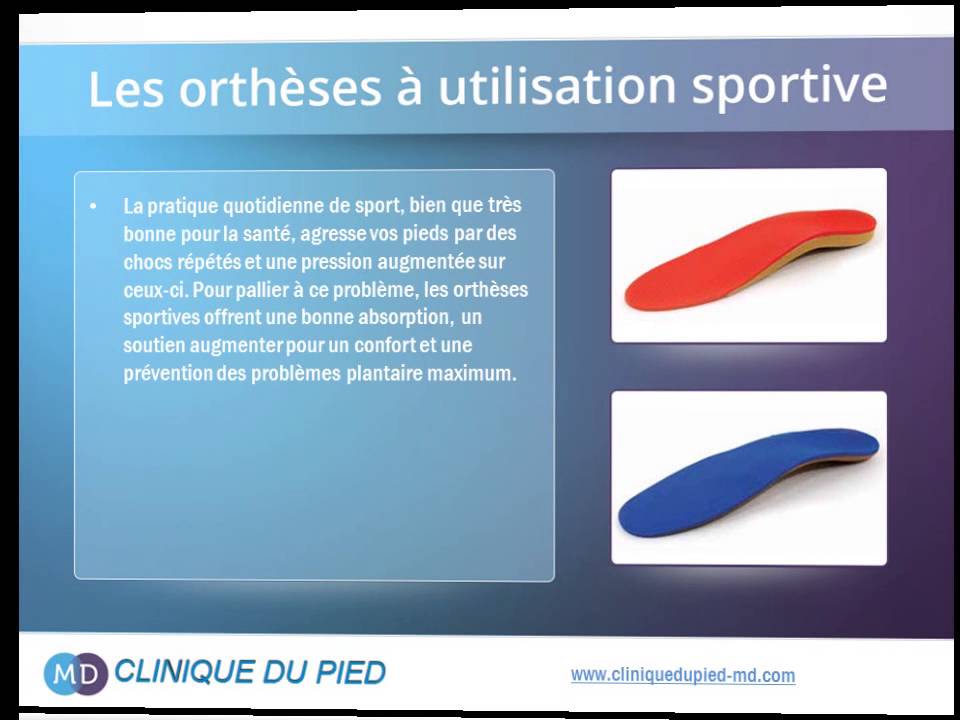 Orth&egrave;ses | Orth&egrave;ses Plantaires | Semelles orthop&eacute;diques | Orth&egrave;se de Pied