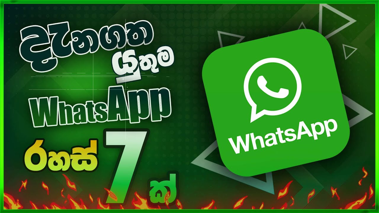 WhatsApp Tips and Tricks 2023 Sinhala|Top New 7 WhatsApp tips and tricks you need to know | DL Tech