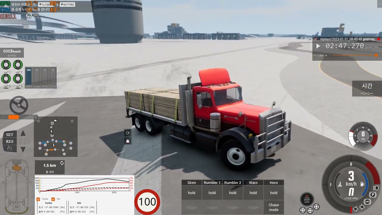 BeamNG Drive GARAGE #201 Wentward 5000-Series Knightonn D130 Diesel
