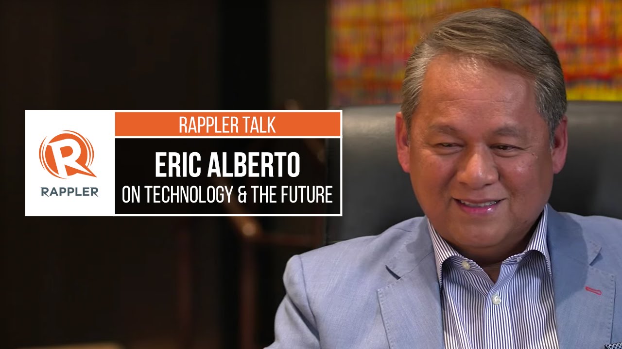 Rappler Talk: Eric Alberto on technology and the future