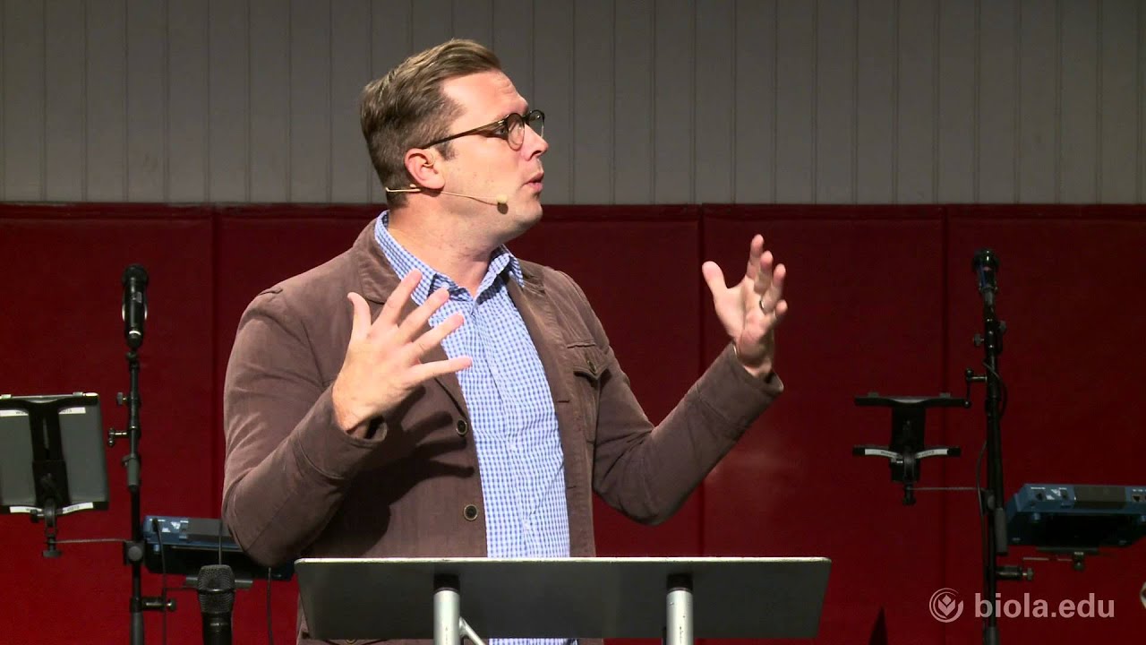 Thaddeus Williams: God Helps Those Who Can't Help Themselves [Biola University Chapel]