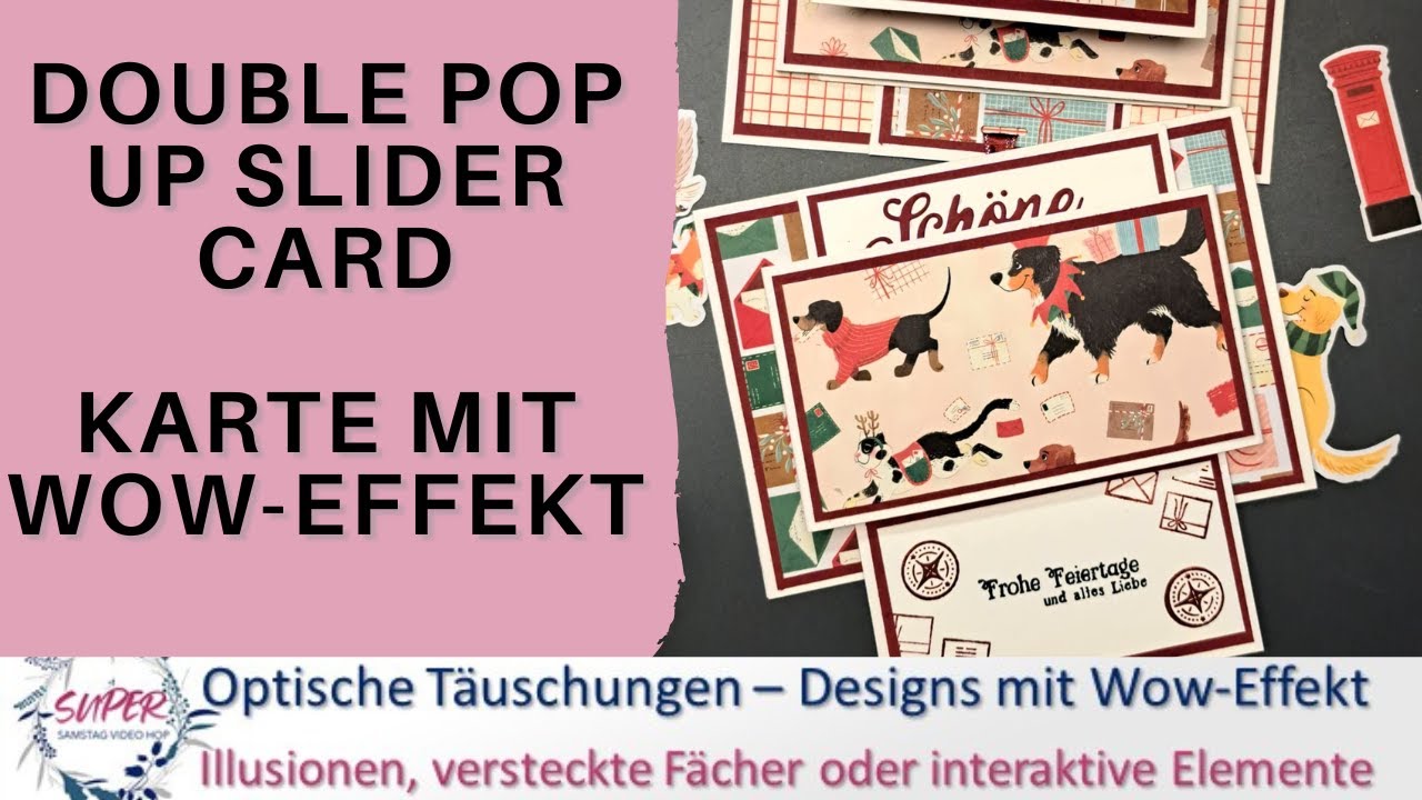 SUper-Samstag-Video-Hop | Stempelkultur | Karte mit WOW-Effekt