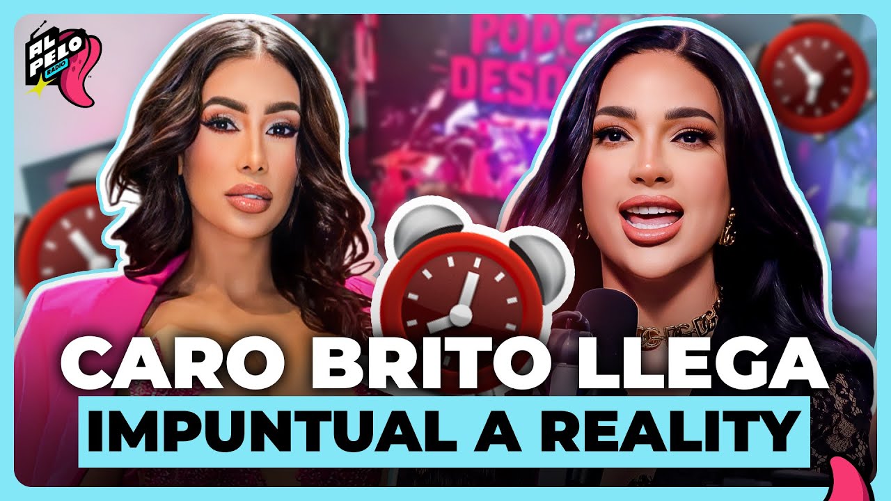 AMELIA ALCANTARA LE PONE LA CORONA A CARO BRITO COMO LA MÁS IMPUNTUAL DE LOS MEDIOS