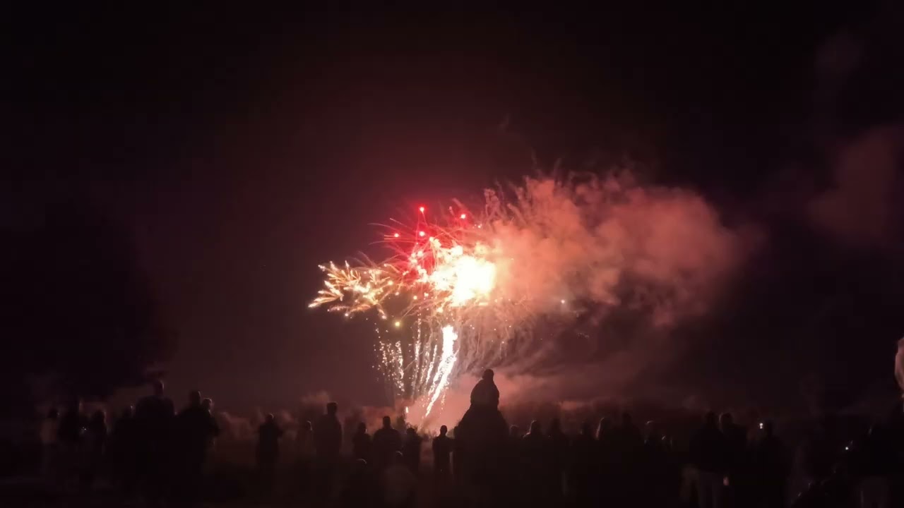 Feuerwerk Parthenfest Panitzsch 2025