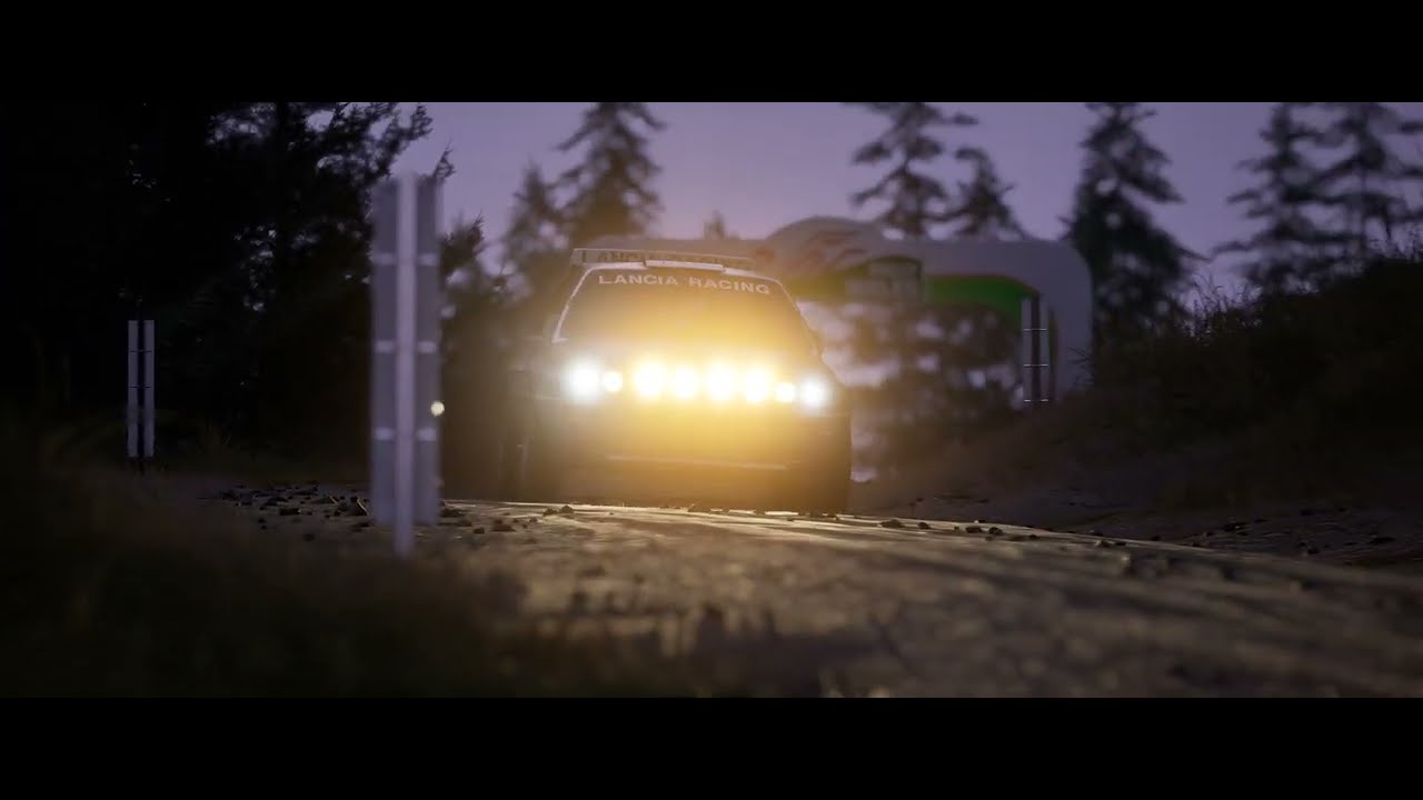ACR - Lancia Delta Evoluzione  - Wales Rally - Hafren South - Severn SS tv cam