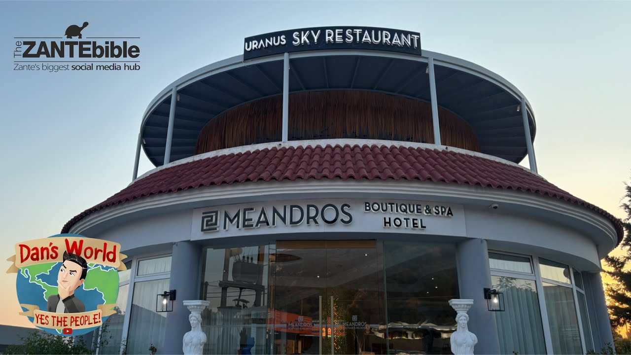 Uranus Sky Restaurant, Kalamaki, Zante