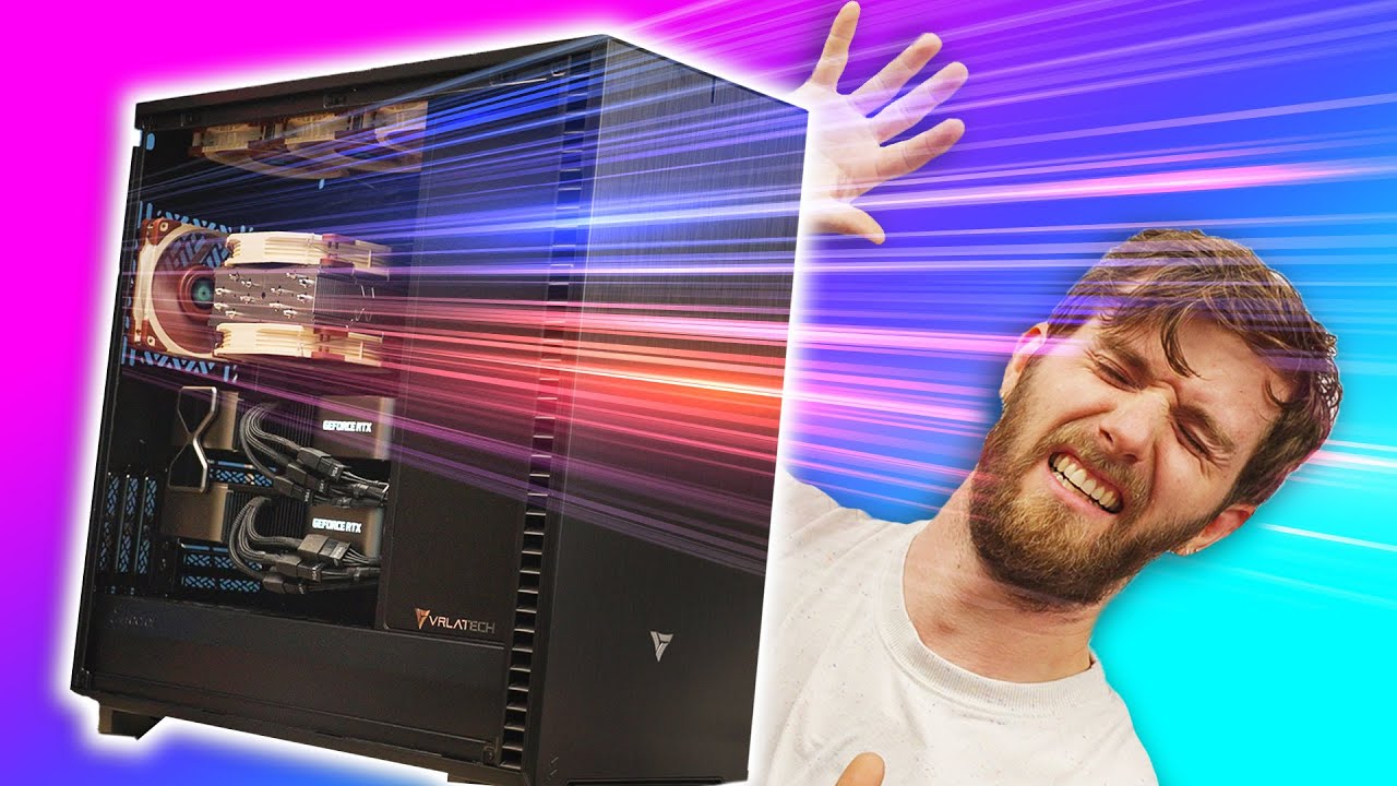This PC blew our circuit! - VRLA Tech Threadripper PRO Workstation