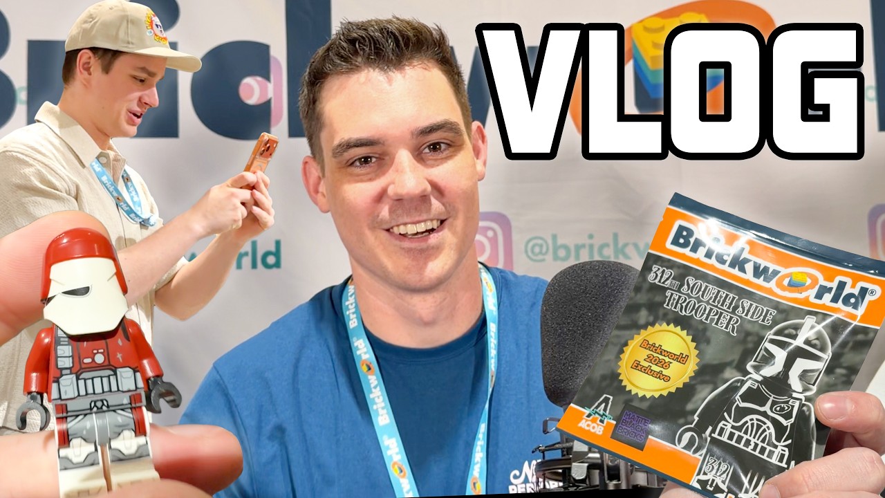 I Went To The BEST LEGO CONVENTION EVER! (Brickworld 2026 - MandR Vlog)