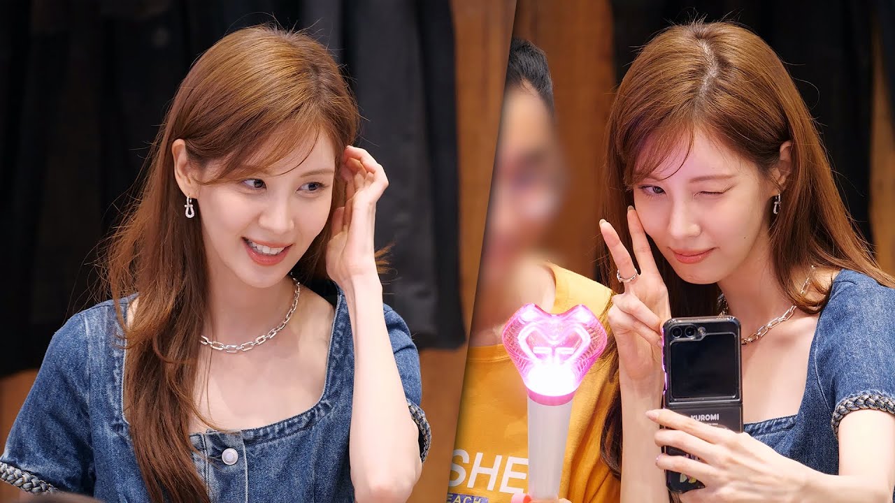 팬들과 셀카 찍는 서현 SEOHYUN(SNSD) taking pictures with fans: 넷플릭스 [도적: 칼의 소리] 추석대잔치: 230919: 센트럴시티
