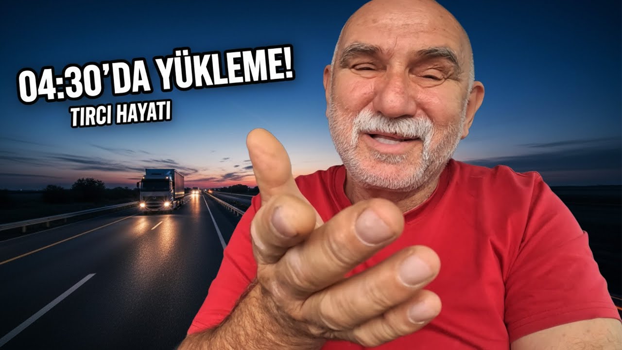 04:30’DA YÜKLEME, 6 SAAT BEKLEYİŞ | TIRCI HAYATI
