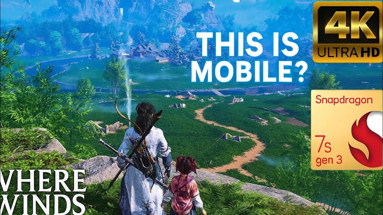 Where Winds Meet Mobile Gameplay | Snapdragon 7s Gen 3 | 4K Ultra HD #wherewindsmeet #mobilegaming 
