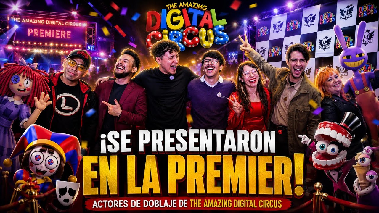 Actores de doblaje Digital Circus