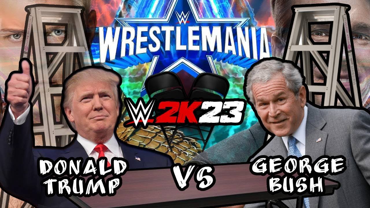 Donald vs George - The US Presidents play WWE 2K23