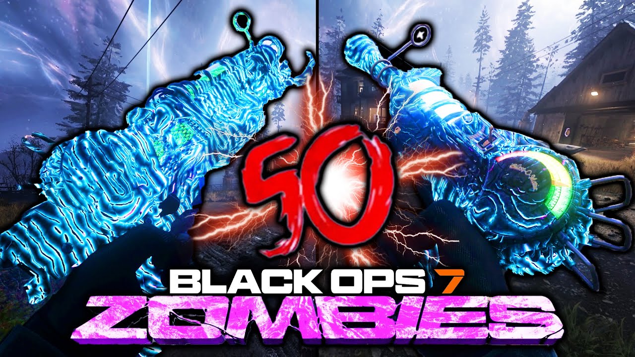 Black Ops 7 Zombies Raygun & Raygun MK2 Gameplay on High Rounds!!!