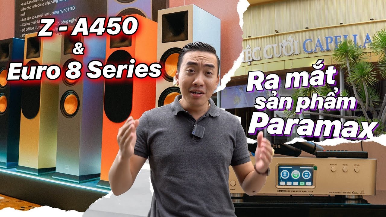 Tham dự sự kiện ra mắt sản phẩm Amply số Z-A450 cùng Loa HiFi EURO 8 series 