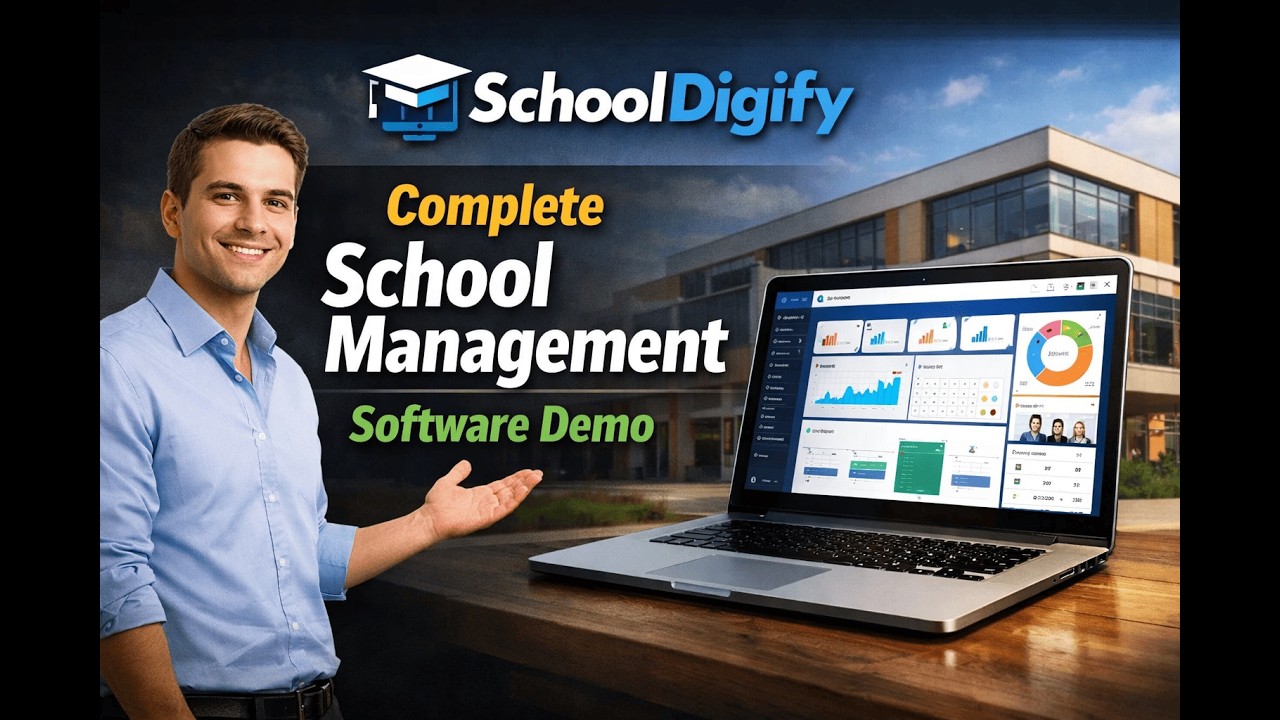 SchoolDigify – Complete School Management Software Demo | Modern School ERP