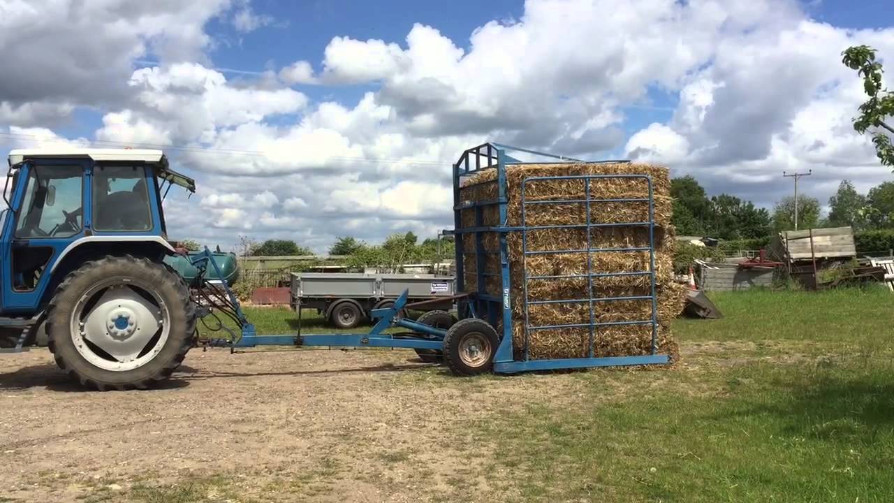Tanco 56 bale trailer