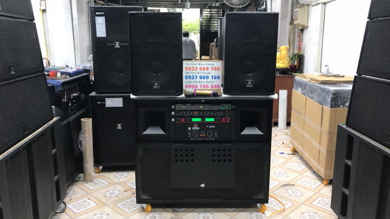 Loa kéo di động 4 tấc kết hợp thêm loa 3 tấc đơn giá 27tr500 | Minh Triế Audio 221