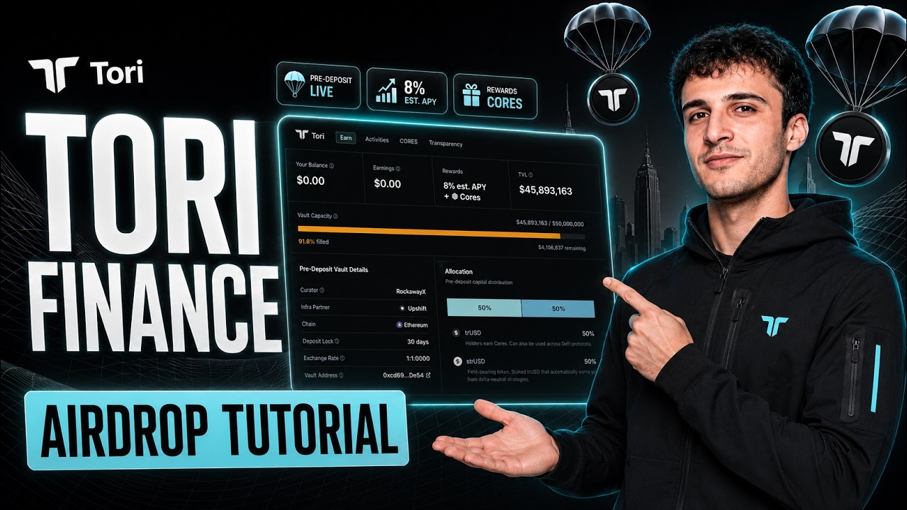 Tori Finance Airdrop Tutorial [New Crypto Airdrop!]