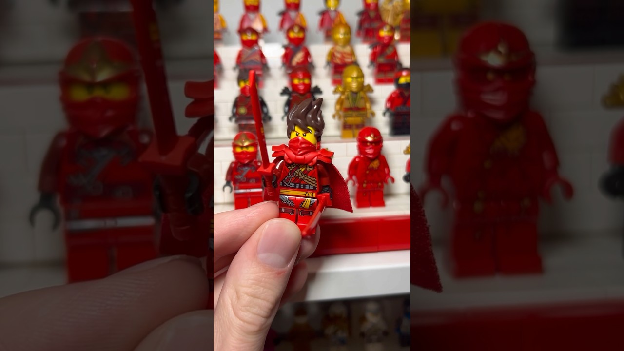 Безумная кастомная минифигурка Кая Ниндзяго!!🔥⭐️#lego #вирусный