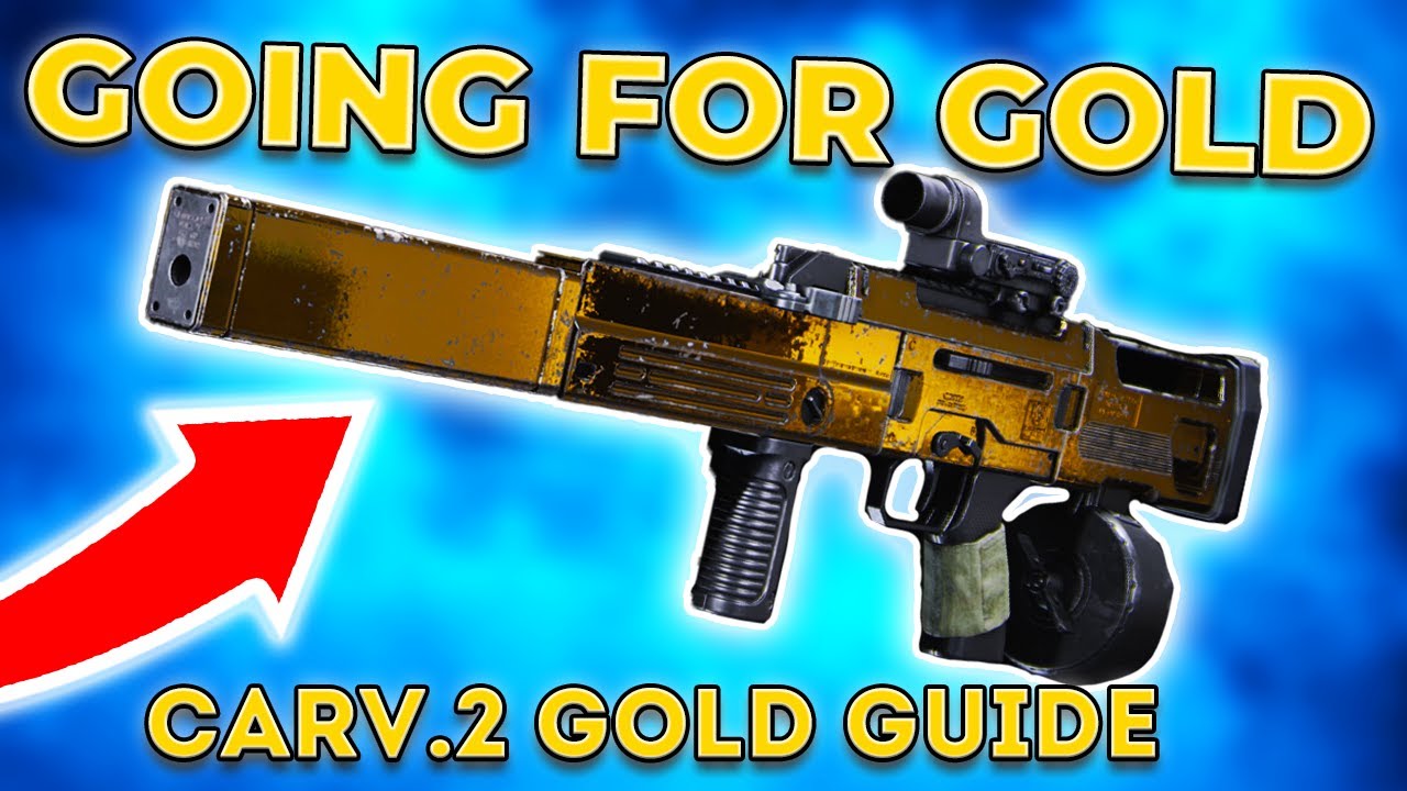 FASTEST WAY TO GET CARV.2 GOLD | GOLD CAMO GUIDE – COD COLD WAR