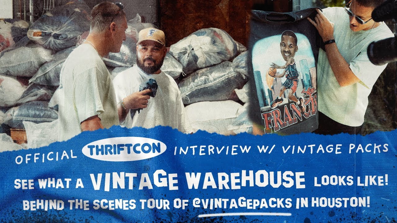 Vintage Packs is the BEST place to source bulk vintage clothing. HUGE VTG warehouse full of GRAILS!