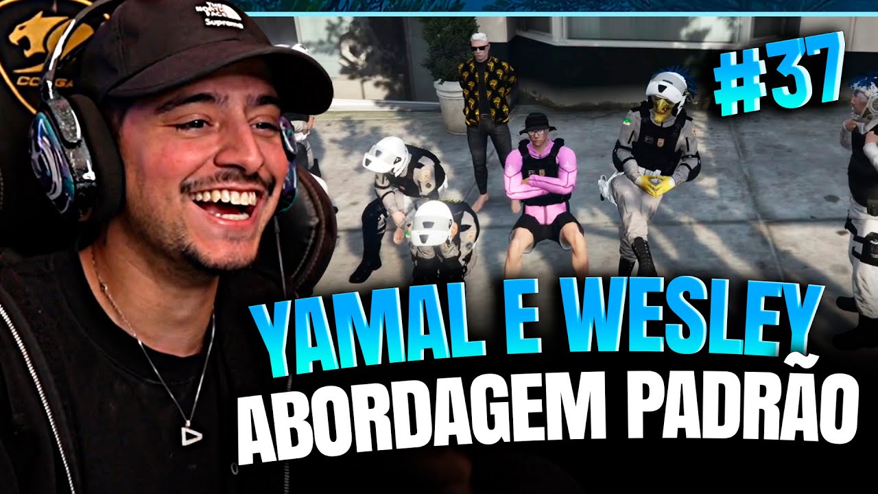 CORINGA NO NORDESTE RP | YAMAL E WESLEY FAZENDO RONDA - GTA V