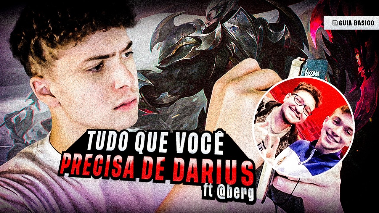 GUIA DEFINITIVO DO DARIUS COM O TOP 1 DARIUS BR!