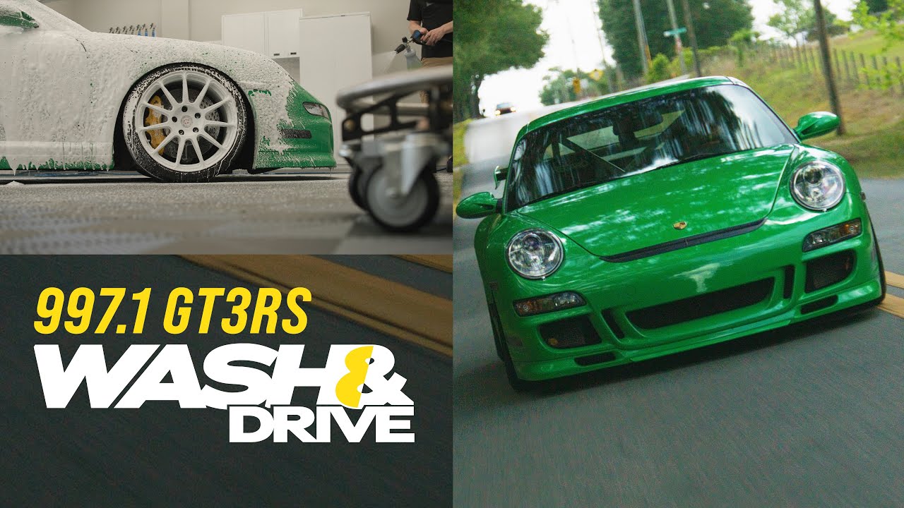 Мойка и вождение: Porsche GT3RS 997.1 | Двойные мойки высокого давления Kranzle | Сезон 1: Эпизод 1