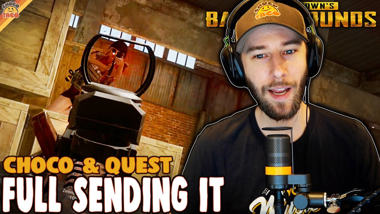 chocoTaco & Quest are Full Sending It | PUBG Miramar Duos Gameplay